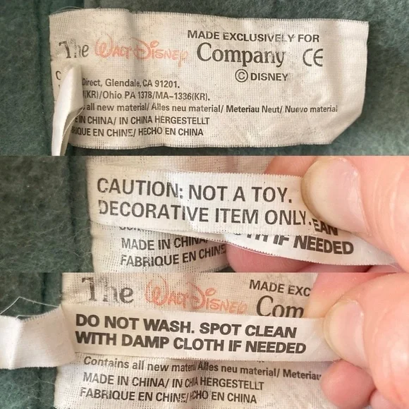 Vintage felt Disney character Christmas tree skirt - Picture 16 of 16